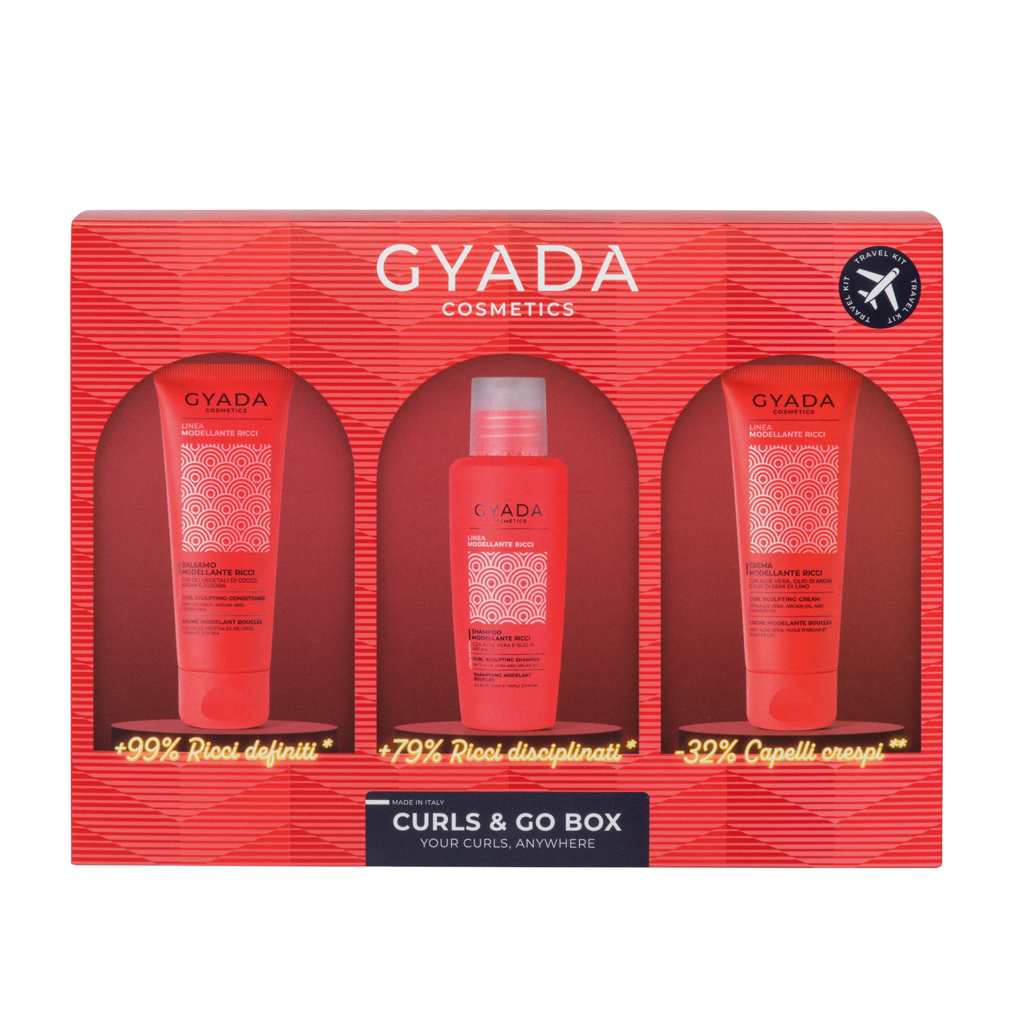 Coffret Curl & Go Gyada Cosmetics - La Belle Boucle