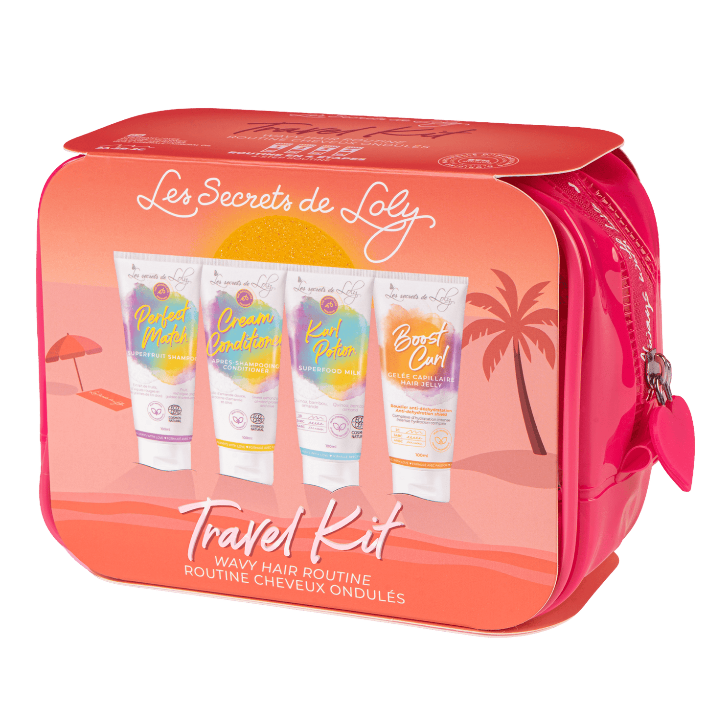 Trousse de Voyage Cheveux Ondulés