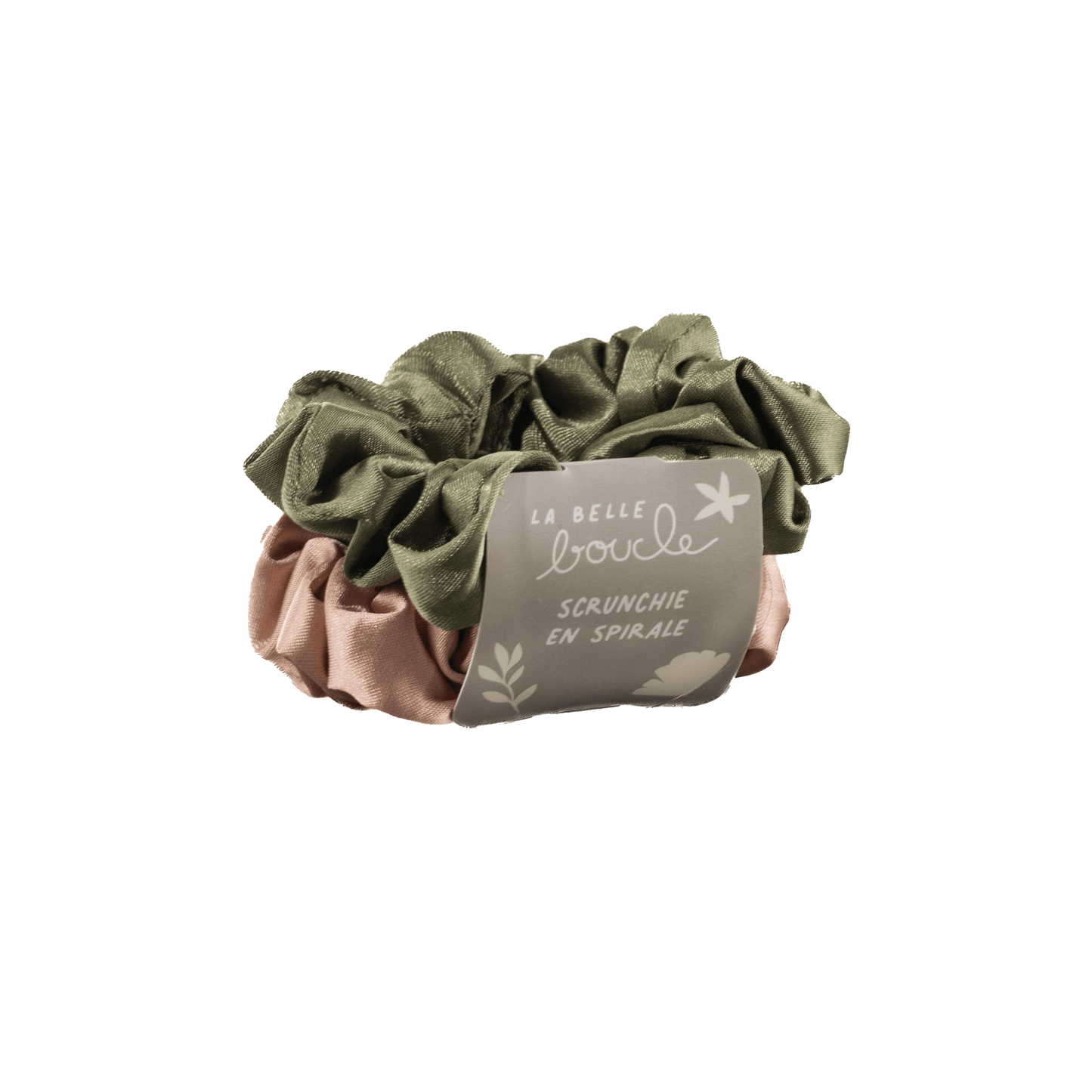 Duo de Scrunchies en spirales