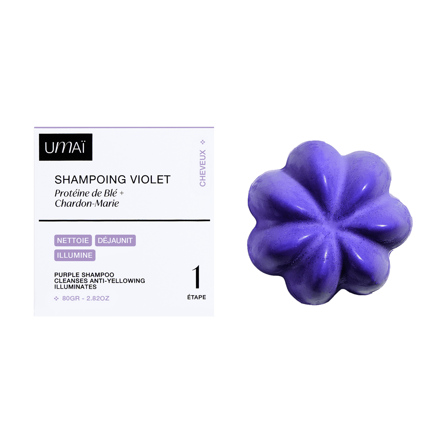 Shampoing Solide Violet