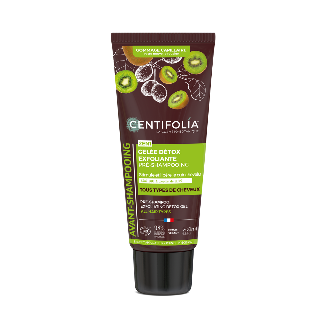 Avant-Shampoing Gelée Détox Exfoliante Kiwi