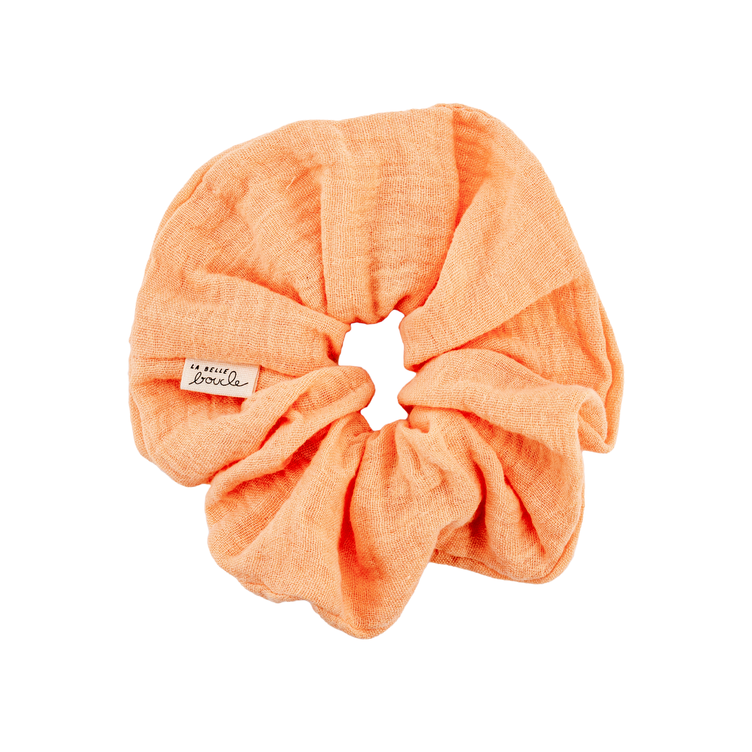 Chouchou Orange en Gaz de Coton