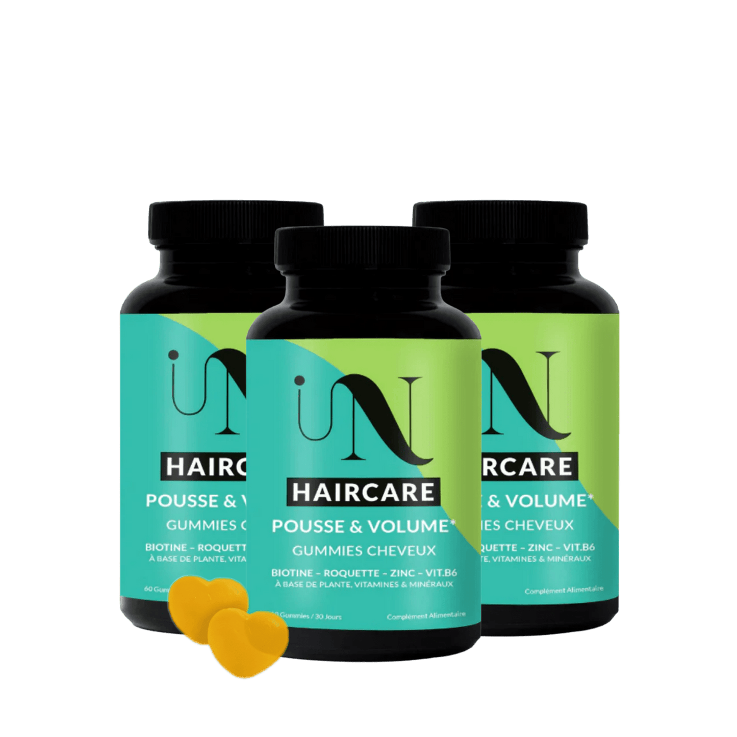 Compléments Alimentaires Gummies Pousse de Cheveux
