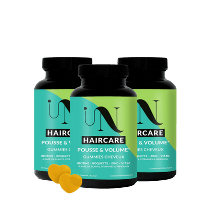 Compléments Alimentaires Gummies Pousse de Cheveux