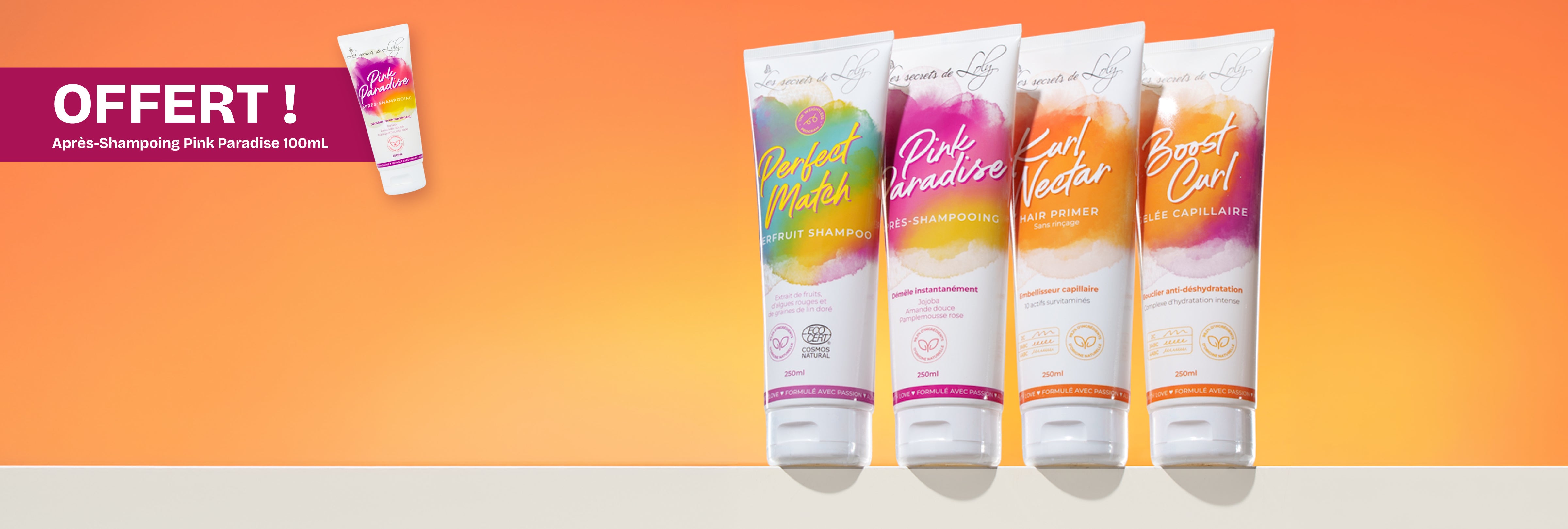Votre Après-Shampoing offert