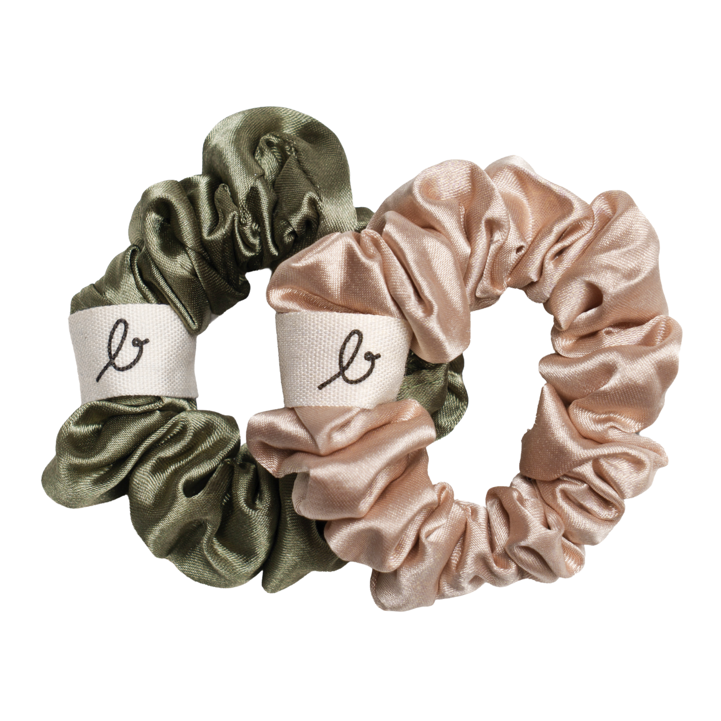 Duo de Scrunchies en spirales
