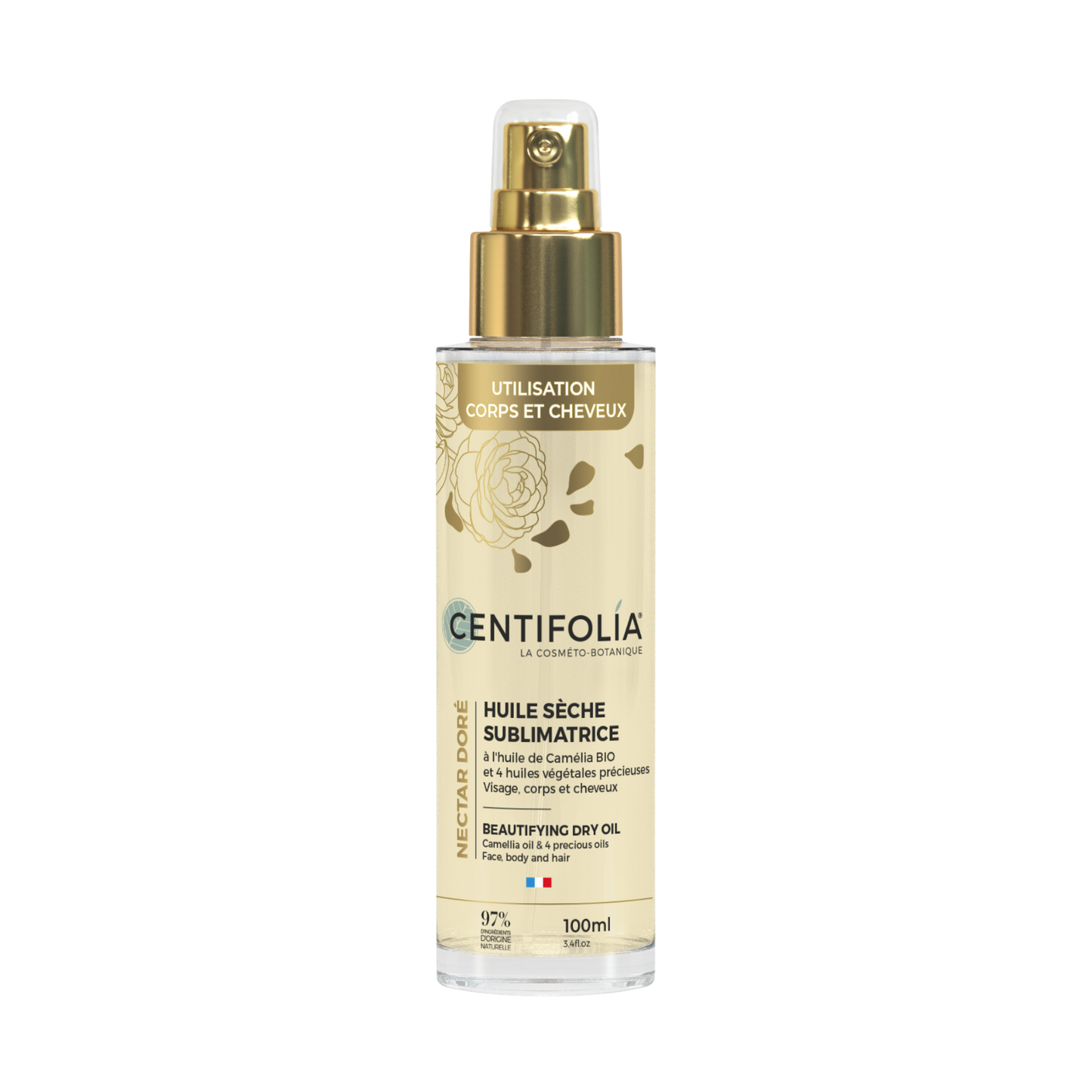 Huile Sèche Sublimatrice Nectar Doré