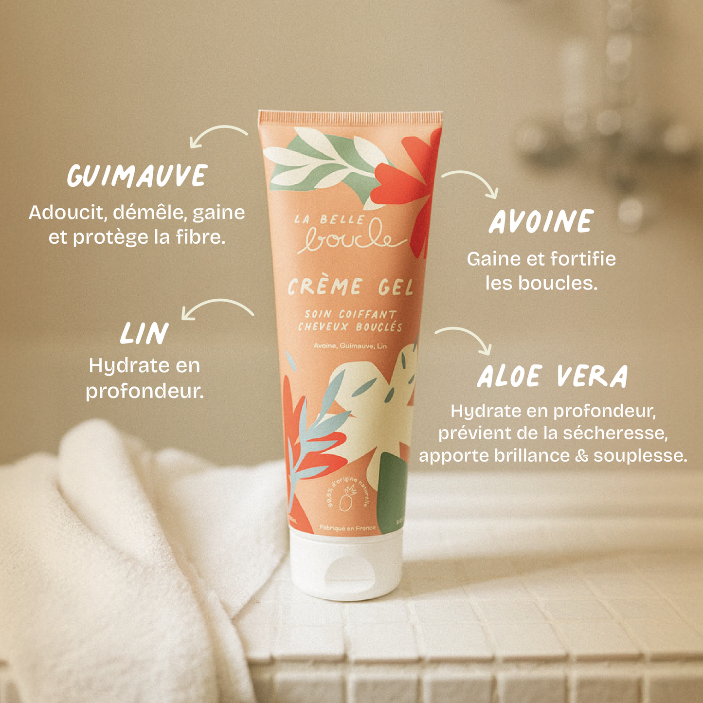 Crème Gel Soin Coiffant