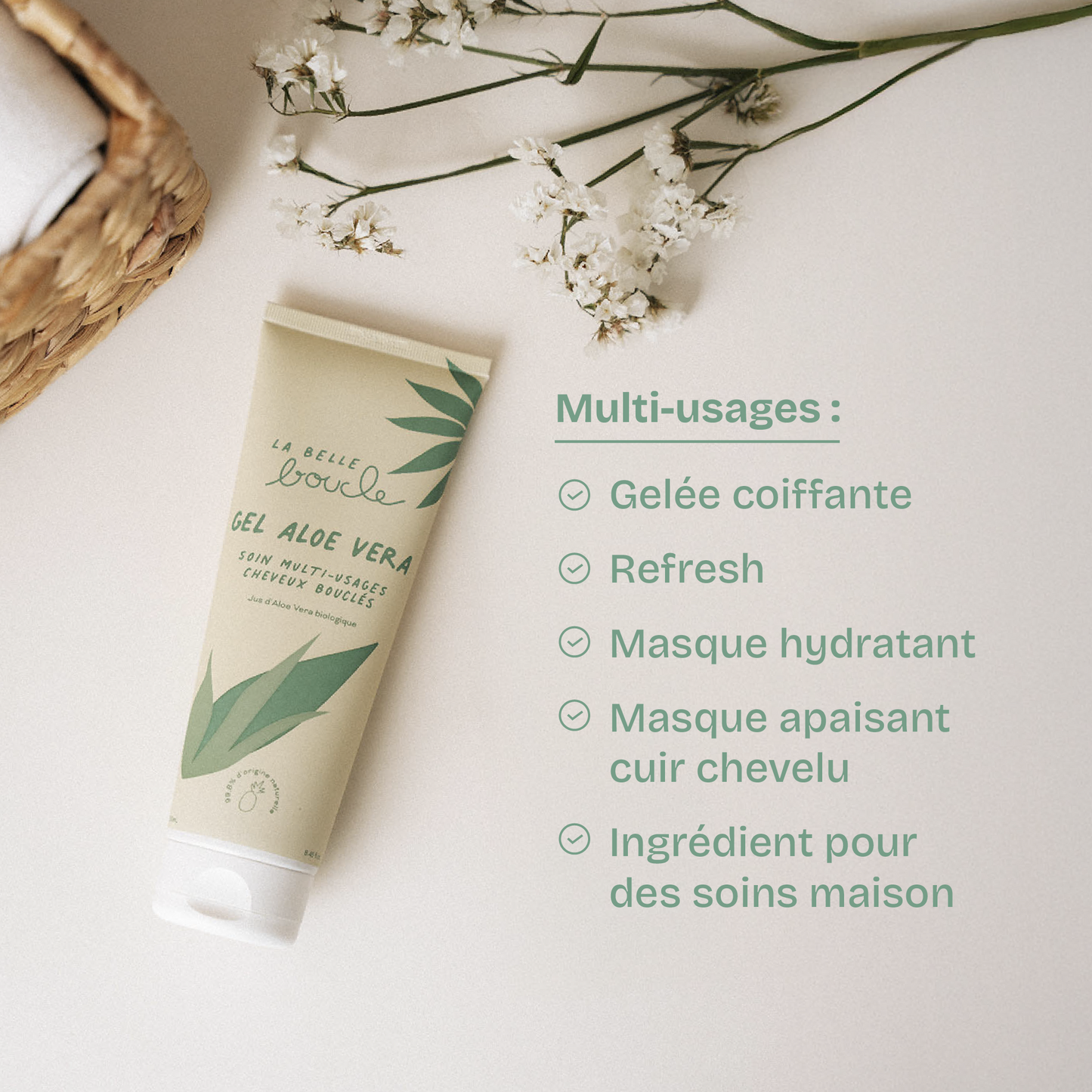 Gel Aloe Vera Soin Multi-Usages