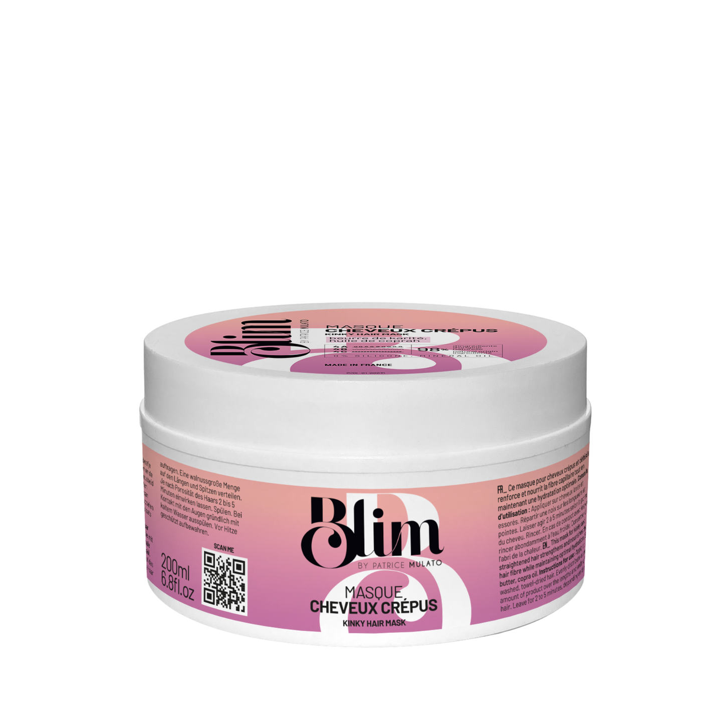 Masque Cheveux Crépus Blim