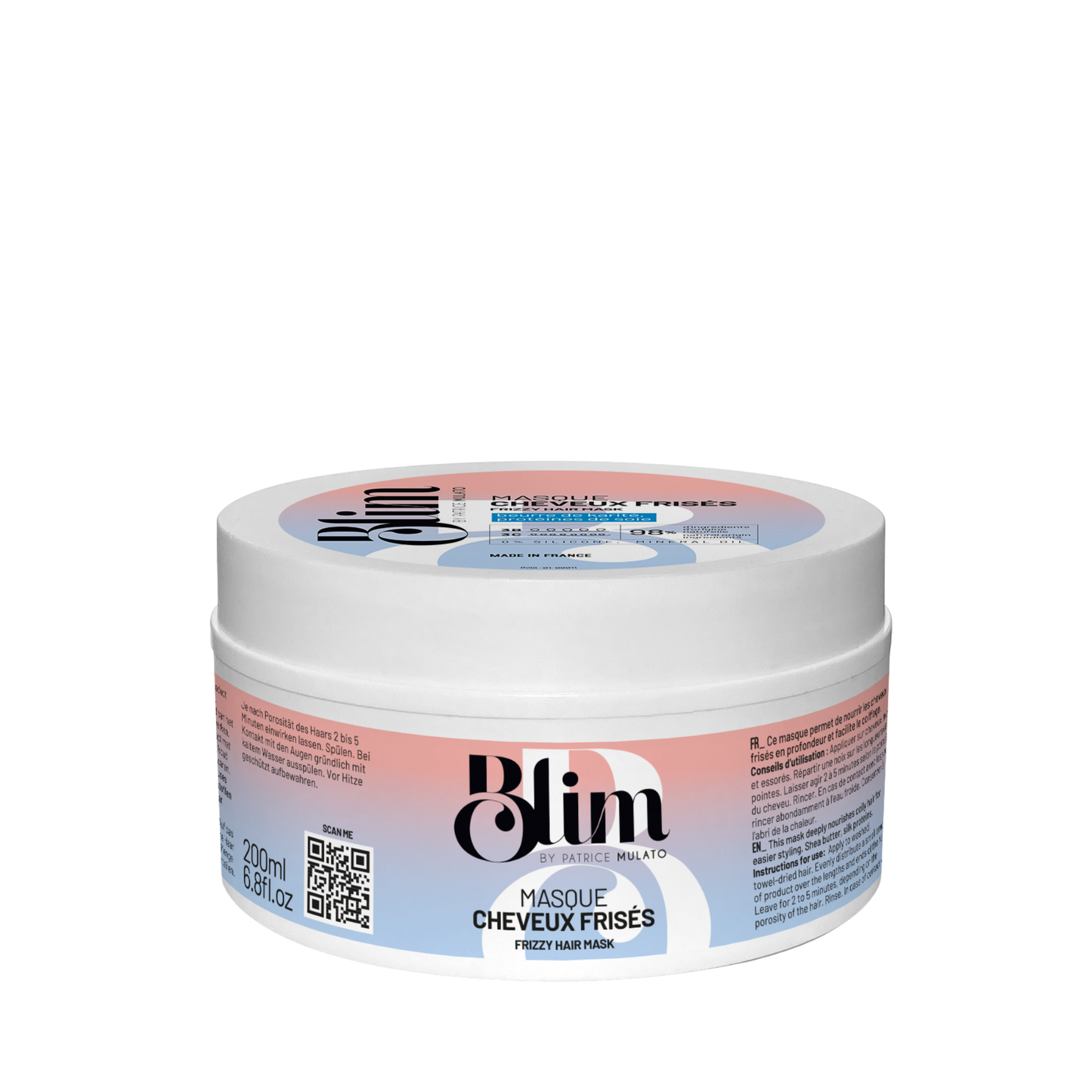 Masque Cheveux Frisés Blim