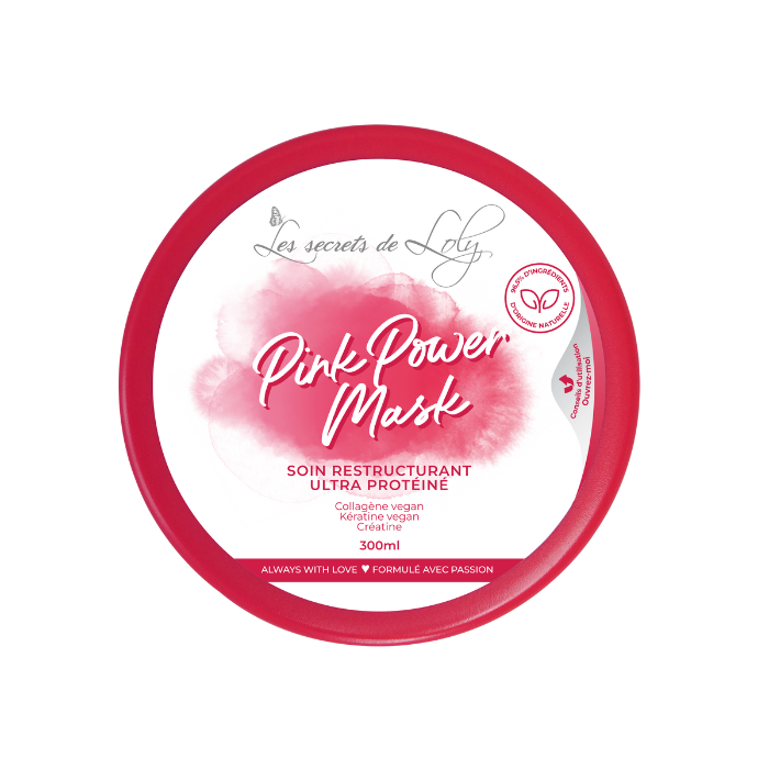 Soin Restructurant Ultra Protéiné Pink Power Mask