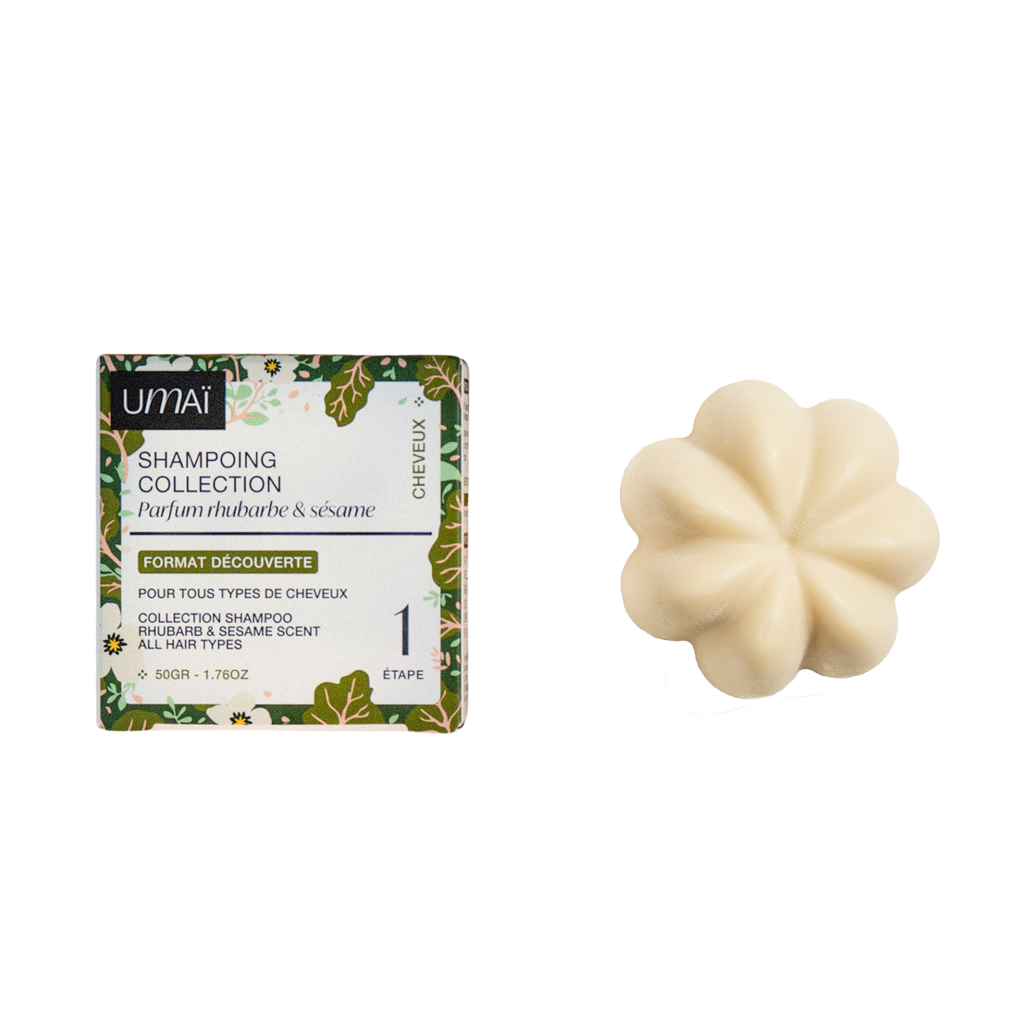Shampoing Solide Collection Rhubarbe & Sésame