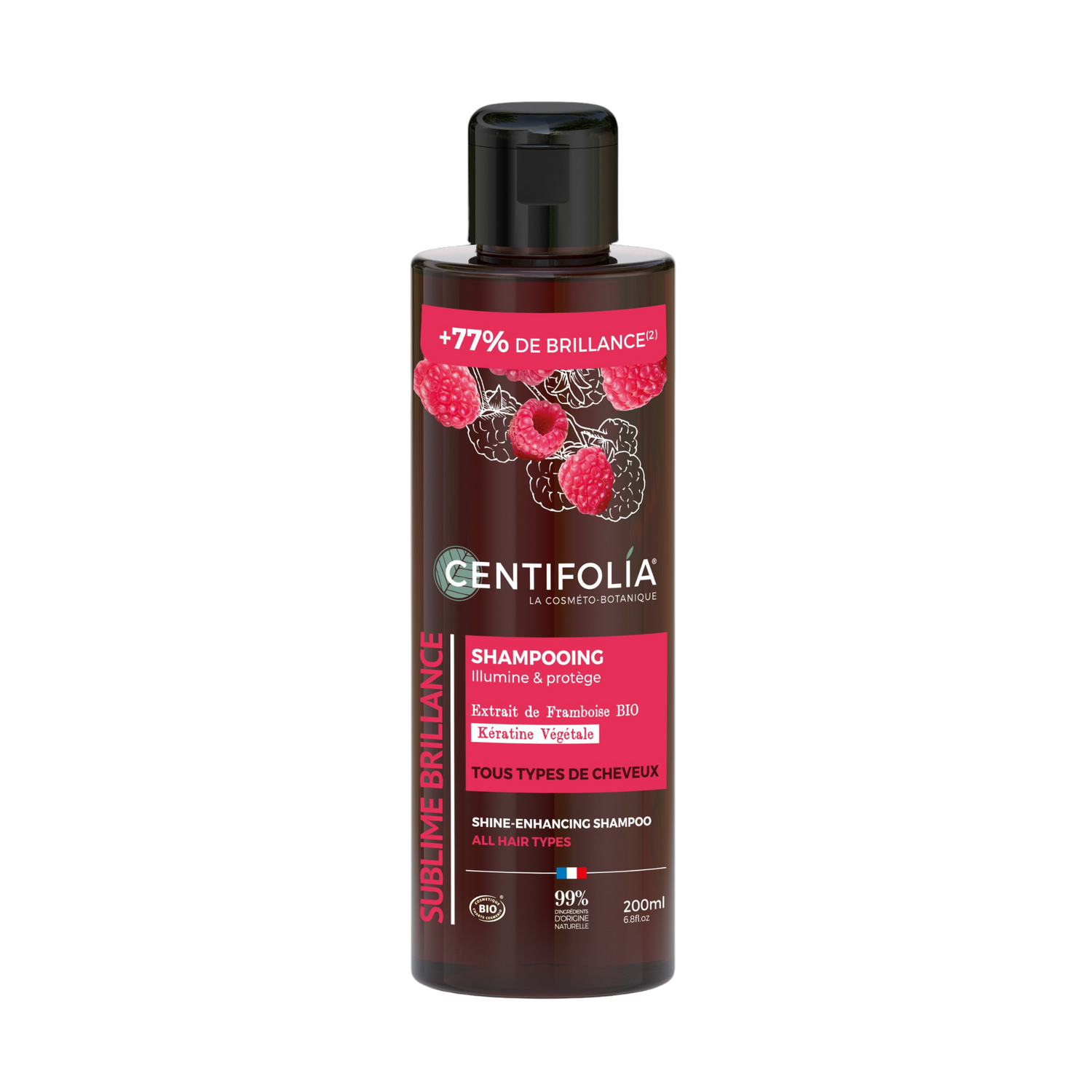 Shampoing Brillance Framboise