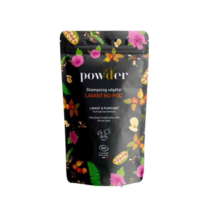 Shampoing Végétal "No Poo" en poudres