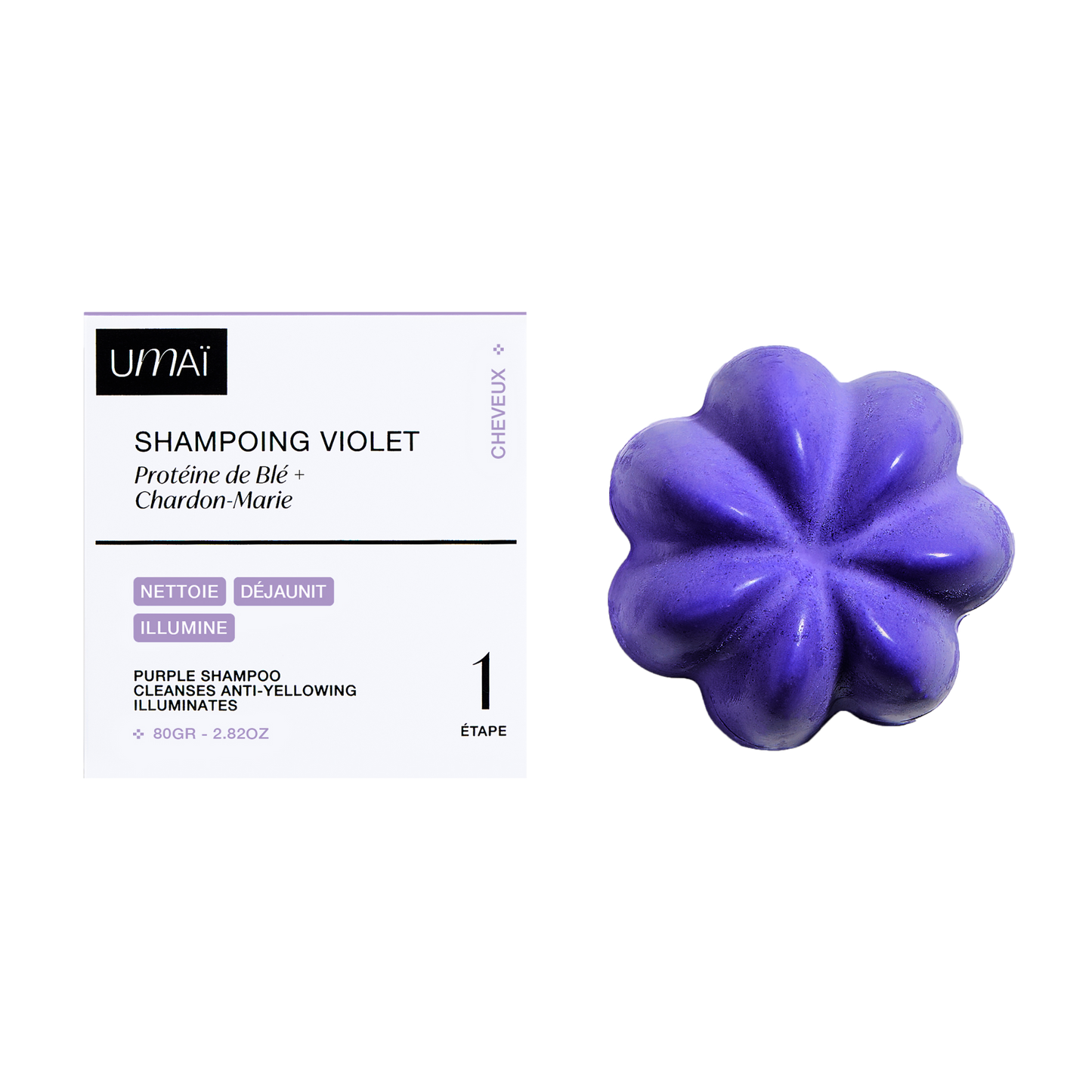 Shampoing Solide Violet