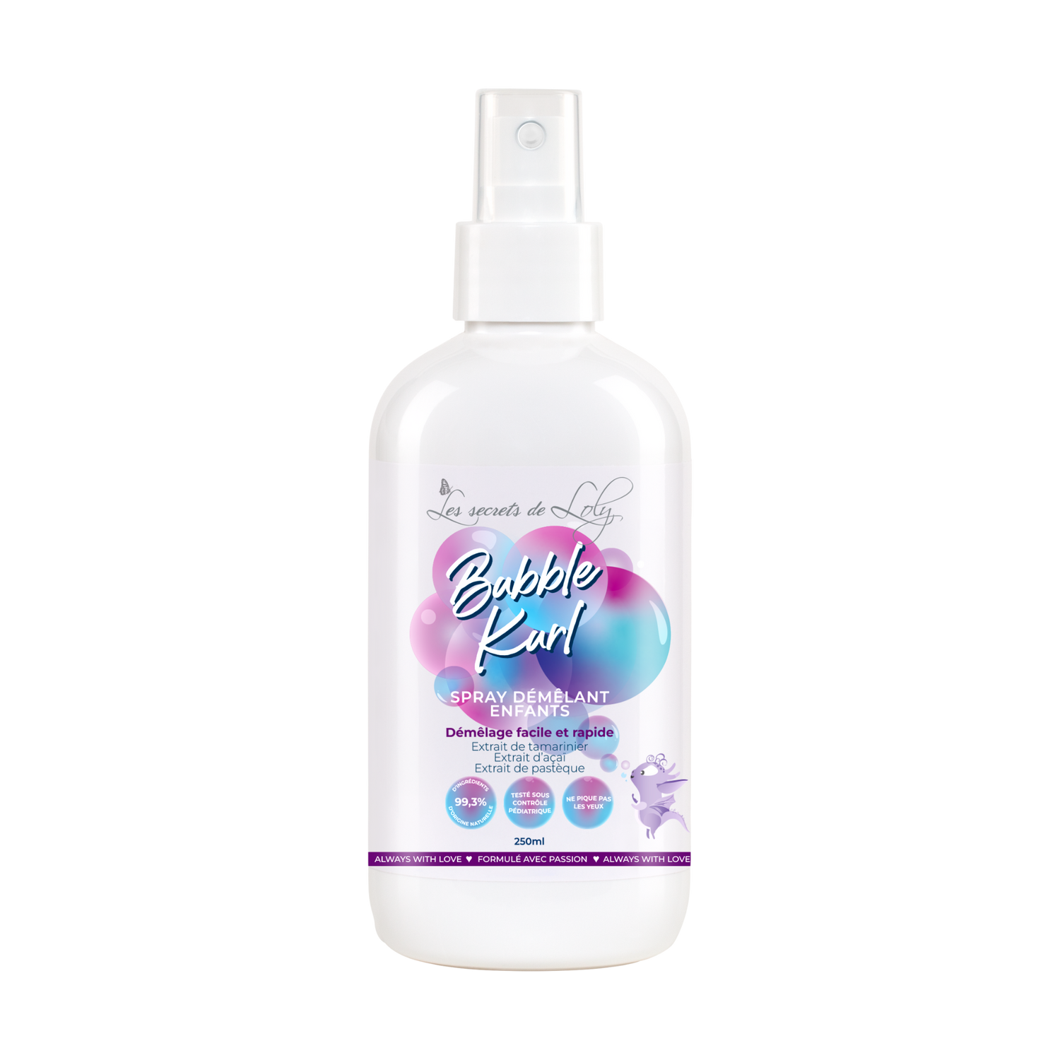 Spray Démêlant Enfants Bubble Kurl
