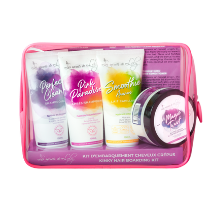 Trousse de Voyage Cheveux Crépus