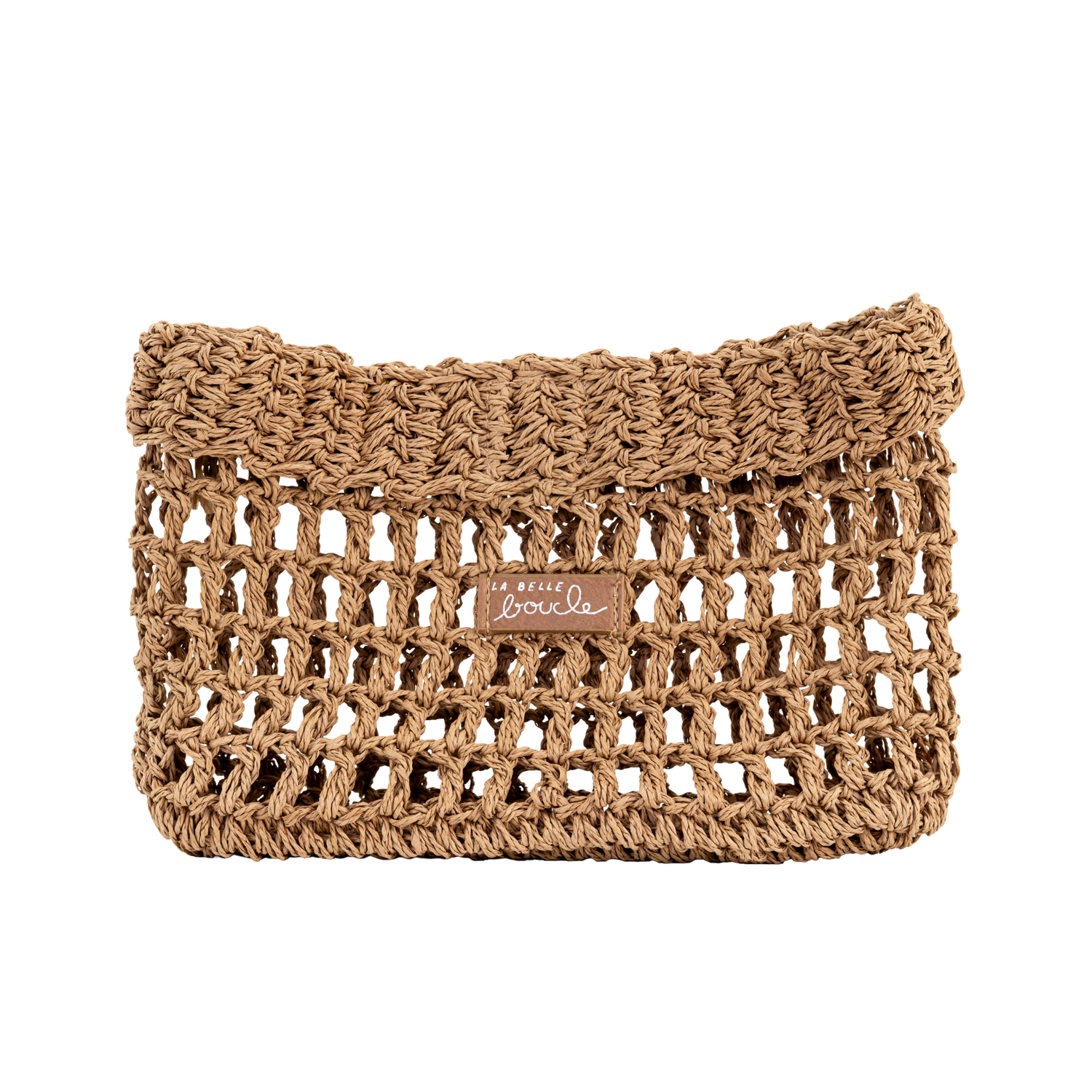 Pochette en raphia