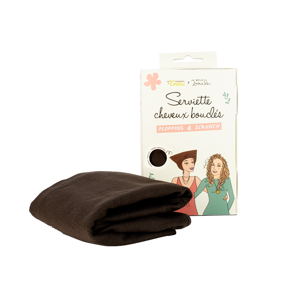 Serviette Cheveux Bouclés Plopping & Scrunch